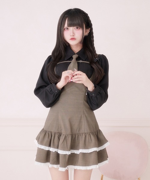 Pal elfy(パルエルフィー)の「ピンタックブラウス(シャツ/ブラウス・レディース・オフホワイト/ピンク/ブラック・フリー)」の19枚目の写真