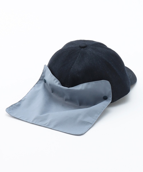 petit main（プティマイン）の「【UV加工】日よけリボンキャップ（キャップ・キッズ・オフホワイト/ライトピンク/ブルー/ベージュ・50cm/54cm/52cm）」の14枚目の写真