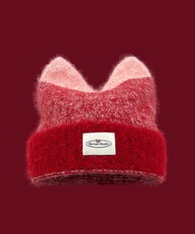 L LABEL（エルラベル）の「猫耳ニット帽/ビーニー（ニットキャップ/ビーニー）」