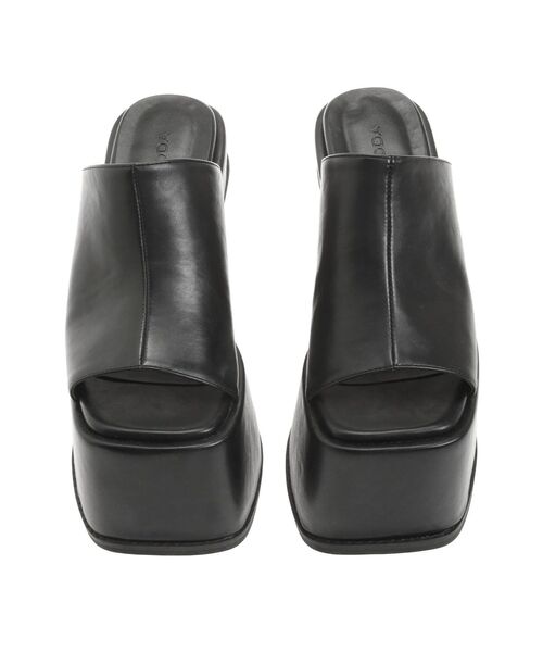 EMODA(エモダ)の「プランプヒールサンダル(サンダル・レディース・ブラック/ベージュ・LARGE/MEDIUM/SMALL)」の18枚目の写真