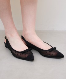 Launa lea（ラウナレア）の「【26春夏新作】ポインテッドトゥチュールバックベルトパンプス(0621)（パンプス）」
