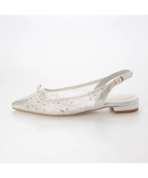 Launa lea(ラウナレア)の「【26春夏新作】ポインテッドトゥチュールバックベルトパンプス(0621)(パンプス・レディース・シルバー/ブラック/ミント/シルバー系その他・25.5cm/25.0cm/23.5cm/23.0cm/22.5cm/22.0cm/24.5cm/24.0cm)」の15枚目の写真