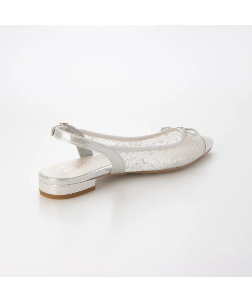 Launa lea(ラウナレア)の「【26春夏新作】ポインテッドトゥチュールバックベルトパンプス(0621)(パンプス・レディース・シルバー/ブラック/ミント/シルバー系その他・25.5cm/25.0cm/23.5cm/23.0cm/22.5cm/22.0cm/24.5cm/24.0cm)」の16枚目の写真