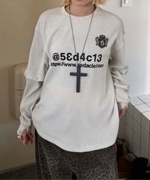 sedacle（セダクル）の「2wayラメ糸サーマルトップス（Tシャツ/カットソー）」