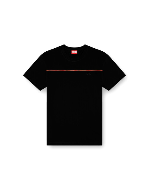 DIESEL(ディーゼル)の「メンズ Tシャツ T-NORM-PIPING(Tシャツ/カットソー・メンズ・オフホワイト/ブラック・X-SMALL/LARGE/XX-LARGE/SMALL/XXX-LARGE/MEDIUM/X-LARGE)」の10枚目の写真