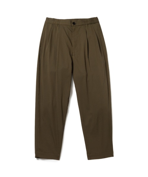 MR.OLIVE(ミスターオリーブ)の「DOT AIR SUCKER / 2TACK TAPERED EASY PANTS / M262108(スラックス・メンズ・ブラック/オリーブ・SMALL/MEDIUM/LARGE)」の6枚目の写真