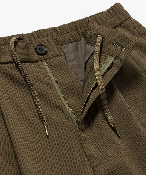 MR.OLIVE(ミスターオリーブ)の「DOT AIR SUCKER / 2TACK TAPERED EASY PANTS / M262108(スラックス・メンズ・ブラック/オリーブ・SMALL/MEDIUM/LARGE)」の8枚目の写真