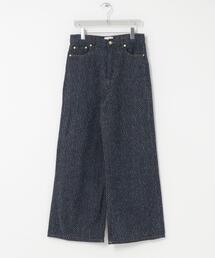 GANNI | GANNI　TWEED DENIM BAGGY JEANS(デニムパンツ)