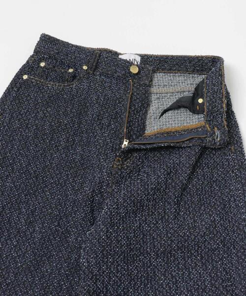 GANNI（ガニー）の「GANNI　TWEED DENIM BAGGY JEANS（デニムパンツ・レディース・ワンウォッシュ・28/26/27/25）」の3枚目の写真
