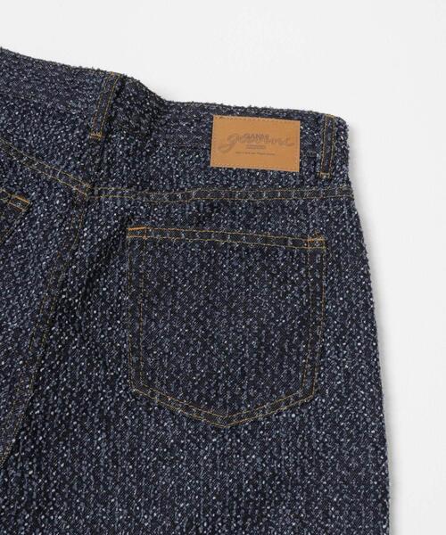 GANNI（ガニー）の「GANNI　TWEED DENIM BAGGY JEANS（デニムパンツ・レディース・ワンウォッシュ・28/26/27/25）」の6枚目の写真
