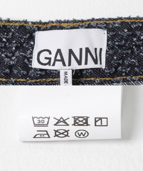 GANNI（ガニー）の「GANNI　TWEED DENIM BAGGY JEANS（デニムパンツ・レディース・ワンウォッシュ・28/26/27/25）」の8枚目の写真