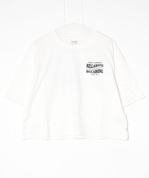 BILLABONG(ビラボン)の「【別注】ビラボン BILLABONG アウトドアカジュアル 半袖Tシャツ LOOSE CROPPED TEE ALPNE 限定コラボ(Tシャツ/カットソー・レディース・ダークグレー/アイボリー/ブルー・M/L)」の7枚目の写真