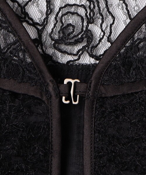 NICOLE white（ニコルホワイト）の「レースｘフリンジブラウス（シャツ/ブラウス・レディース・ブラック・FREE）」の22枚目の写真