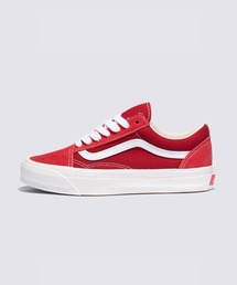 VANS（バンズ）の「VANS PREMIUM オールドスクール / LX Old Skool SUEDE RED/RED VN000D569IJ1（スニーカー）」