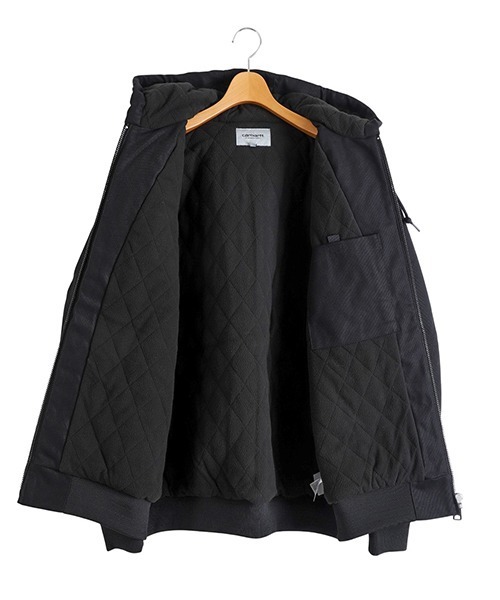 Carhartt WIP（カーハートダブリューアイピー）の「Carhartt WIP / カーハート ワークインプログレス：ACTIVE JACKET：I023083[WAX]（その他アウター・メンズ・ブラック/ブラウン・M/S/L）」の4枚目の写真