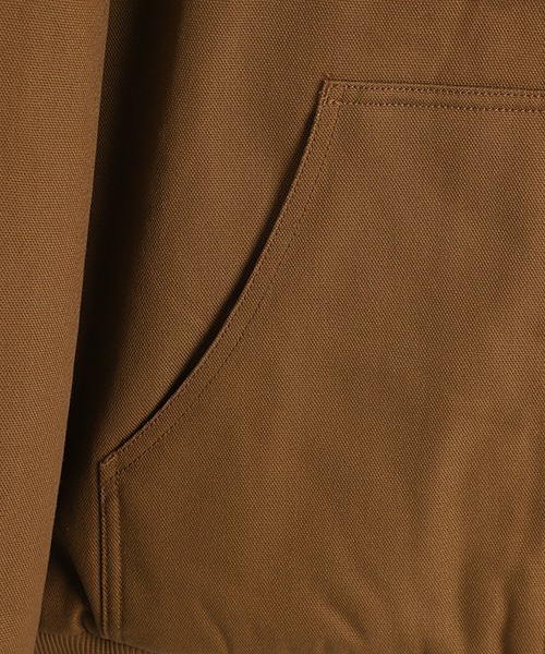 Carhartt WIP（カーハートダブリューアイピー）の「Carhartt WIP / カーハート ワークインプログレス：ACTIVE JACKET：I023083[WAX]（その他アウター・メンズ・ブラック/ブラウン・M/S/L）」の9枚目の写真