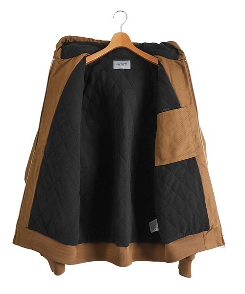 Carhartt WIP（カーハートダブリューアイピー）の「Carhartt WIP / カーハート ワークインプログレス：ACTIVE JACKET：I023083[WAX]（その他アウター・メンズ・ブラック/ブラウン・M/S/L）」の10枚目の写真