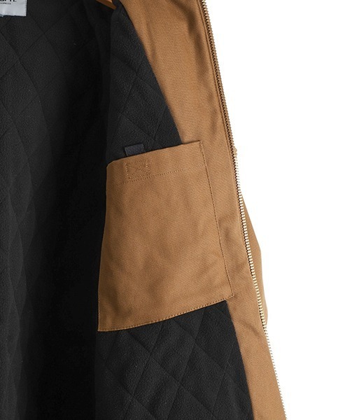 Carhartt WIP（カーハートダブリューアイピー）の「Carhartt WIP / カーハート ワークインプログレス：ACTIVE JACKET：I023083[WAX]（その他アウター・メンズ・ブラック/ブラウン・M/S/L）」の11枚目の写真