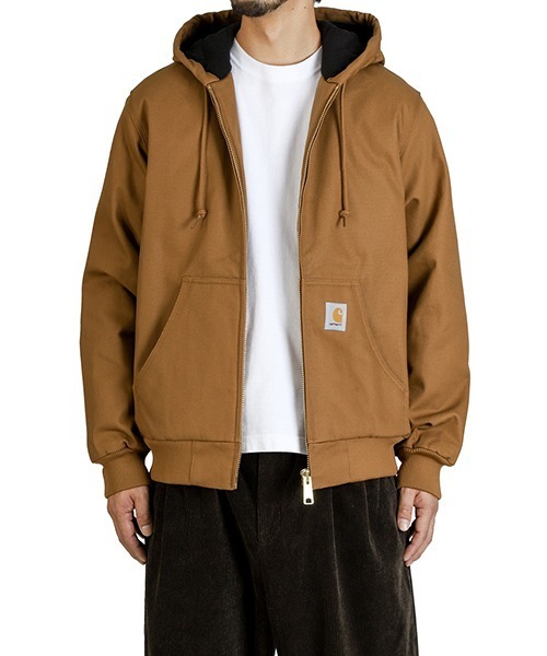 Carhartt WIP（カーハートダブリューアイピー）の「Carhartt WIP / カーハート ワークインプログレス：ACTIVE JACKET：I023083[WAX]（その他アウター・メンズ・ブラック/ブラウン・M/S/L）」の17枚目の写真