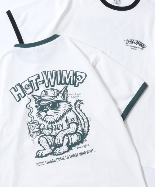 SITRY（シトリー）の「Raglan Sleeve ＆ Ringer Print T-shirt/接触冷感 オーバーサイズ ヴィンテージライク ラグランスリーブ リンガーTシャツ 半袖Tシャツ レディース メンズ（Tシャツ/カットソー・メンズ・ホワイト系その他3/ホワイト×グリーン/ホワイト×ブラック/ホワイト系その他/ホワイト系その他4/ホワイト系その他2/ホワイト系その他5/ホワイト×レッド・L/M）」の6枚目の写真
