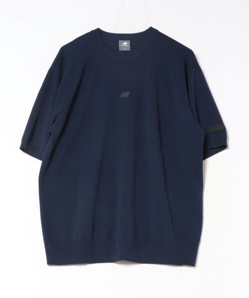 New Balance ニューバランス M ニットTシャツ ショートスリーブ
