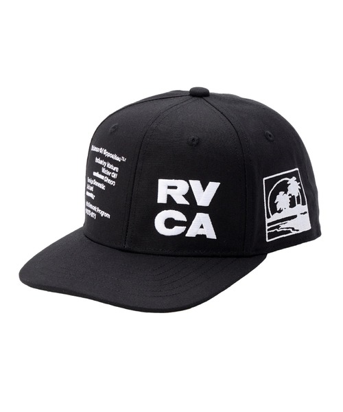 RVCA(ルーカ)の「RVCA PROGRAM CAP(キャップ・メンズ・ブラック・FREE)」の1枚目の写真