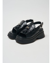 Bella lume（ベッラルーメ）の「【NK】【it】【Bella Lume(ベッラルーメ)】タッセルローファーサンダル（ローファー）」