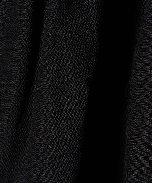 UNITED ARROWS(ユナイテッドアローズ)の「リネン スキッパー ペプラム ブラウス ‐ウォッシャブル‐(シャツ/ブラウス・レディース・ホワイト/ダークブラウン/ブラック・36/38)」の13枚目の写真