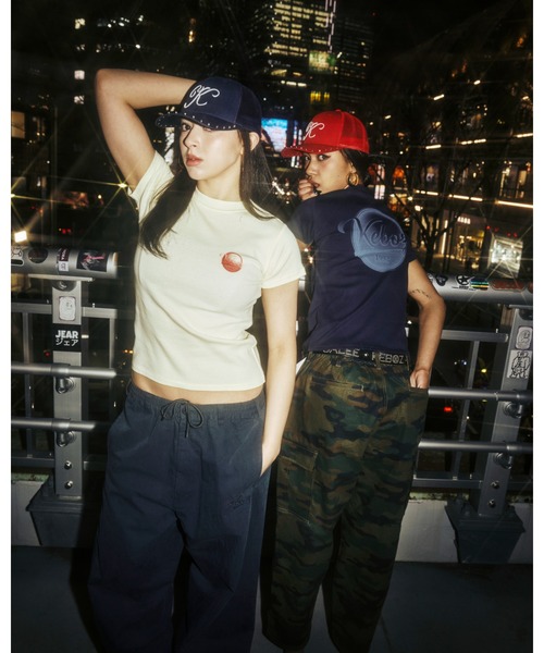 KEBOZ（ケボズ）の「W BB S/S TEE（Tシャツ/カットソー・レディース・ホワイト/ライトイエロー/ネイビー・ONE SIZE）」の19枚目の写真