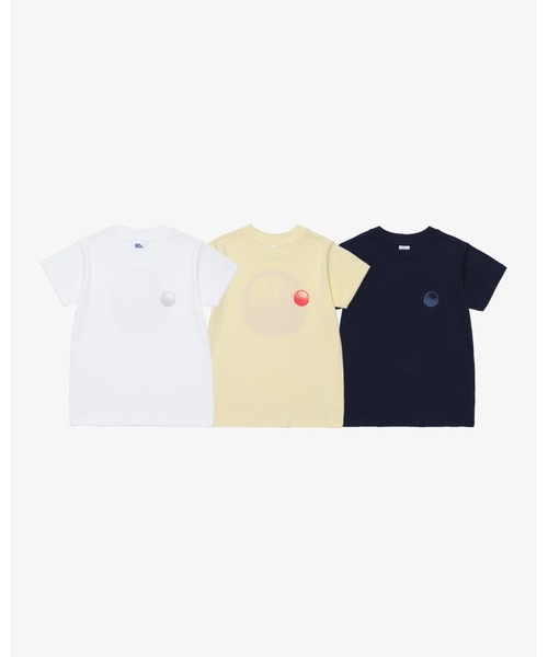KEBOZ（ケボズ）の「W BB S/S TEE（Tシャツ/カットソー・レディース・ホワイト/ライトイエロー/ネイビー・ONE SIZE）」の6枚目の写真