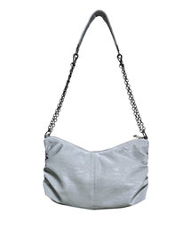 MILK WAVE（ミルクウェーブ）の「シマーシャーリングチェーンショルダーバッグ[ベイビーブルー]（ショルダーバッグ）」