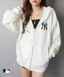 MLB（メジャーリーグベースボール）の「【MLB/メジャーリーグベースボール】別注オーバーサイズジップパーカー/セットアップ対応/ユニセックス（パーカー）」