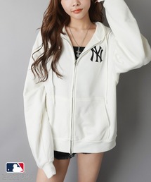 MLB（メジャーリーグベースボール）の「【MLB/メジャーリーグベースボール】別注オーバーサイズジップパーカー/セットアップ対応/ユニセックス（パーカー）」