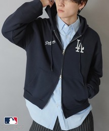 SPINNS（スピンズ）の「【MLB/メジャーリーグベースボール】別注オーバーサイズジップパーカー/セットアップ対応/ユニセックス（パーカー）」