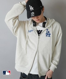 MLB（メジャーリーグベースボール）の「【MLB/メジャーリーグベースボール】別注オーバーサイズジップパーカー/セットアップ対応/ユニセックス（パーカー）」