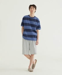 STRIPE RUGBY ROUND T-SHIRT