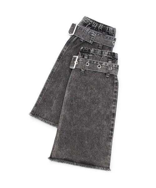 LOVETOXIC（ラブトキシック）の「デニムレッグカバー（ソックス/靴下・キッズ・グレー/ブルー/ライトブルー・F）」の2枚目の写真