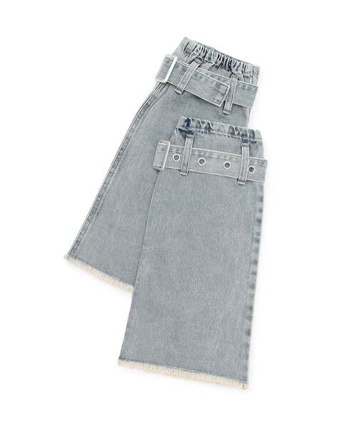 LOVETOXIC（ラブトキシック）の「デニムレッグカバー（ソックス/靴下・キッズ・グレー/ブルー/ライトブルー・F）」の3枚目の写真