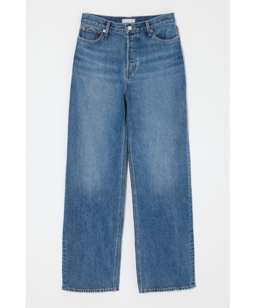 MOUSSY(マウジー)の「LOW SLUNG STRAIGHT(デニムパンツ・レディース・ライトブルー/ブルー・0/1/2)」の14枚目の写真