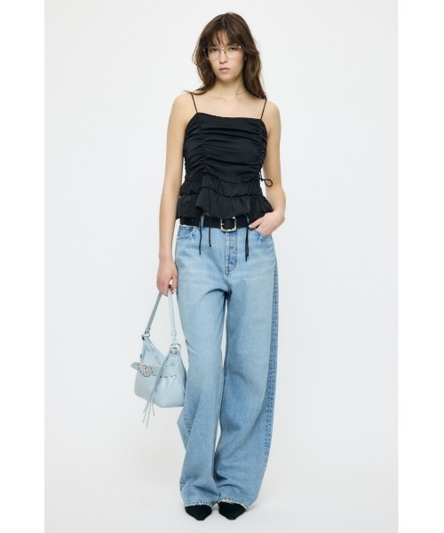 MOUSSY(マウジー)の「LOW SLUNG STRAIGHT(デニムパンツ・レディース・ライトブルー/ブルー・0/1/2)」の17枚目の写真