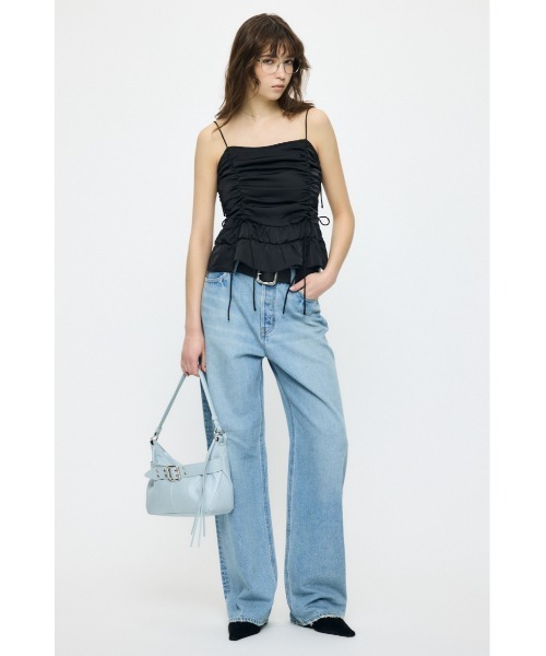 MOUSSY(マウジー)の「LOW SLUNG STRAIGHT(デニムパンツ・レディース・ライトブルー/ブルー・0/1/2)」の18枚目の写真