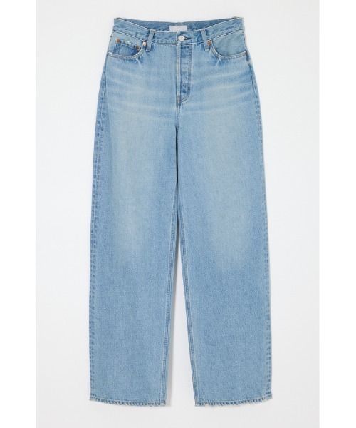 MOUSSY(マウジー)の「LOW SLUNG STRAIGHT(デニムパンツ・レディース・ライトブルー/ブルー・0/1/2)」の22枚目の写真