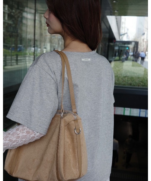JUMELLE（ジュメロ）の「レースドッキングTシャツ（Tシャツ/カットソー・レディース・イエロー/グレー・FREE）」の14枚目の写真