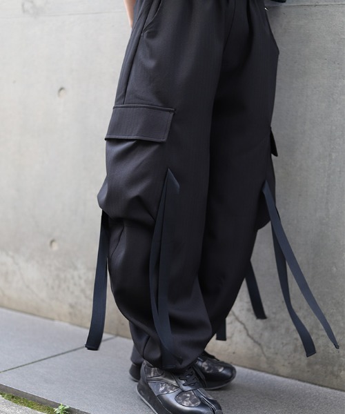 REZEN(リゼン)の「カーゴボンタンバルーンパンツ(その他パンツ・メンズ・ブラック・SMALL/LARGE/MEDIUM)」の5枚目の写真