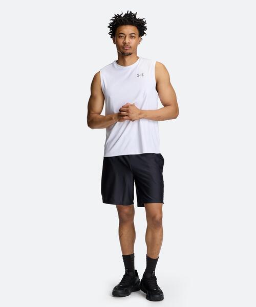 UNDER ARMOUR(アンダーアーマー)の「UAクール エリート スリーブレス シャツ(トレーニング/メンズ)(タンクトップ・メンズ・ホワイト・M/XL/L/2XL/S)」の3枚目の写真
