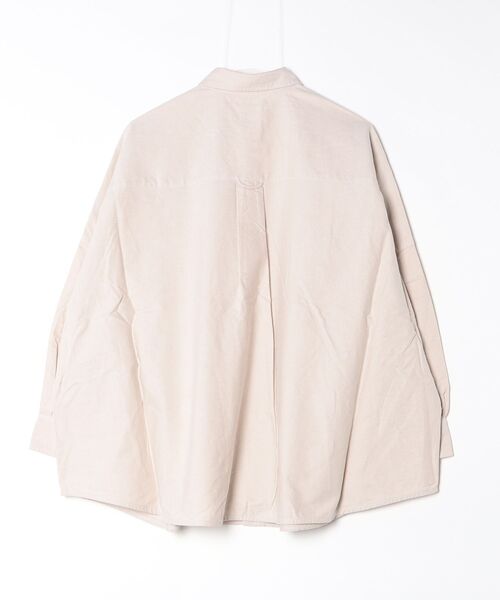 ROSE BUD（ローズバッド）の「OXFORD BIG SHIRT（シャツ/ブラウス・レディース・ライトブルー/ライトピンク/ベージュ・ONE SIZE）」の12枚目の写真