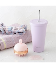 Francfranc(�t�����t����)�̃X�g���[�t���X�e�����X�^���u���[ �s���N 480ml �ۉ� �ۗ� �M�t�g �v���[���g(�O���X/�}�O�J�b�v/�^���u���[)