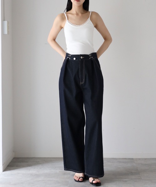 model：164cm. 着用サイズ：FREE
