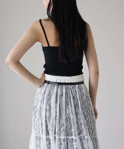 model：164cm. 着用サイズ：FREE
