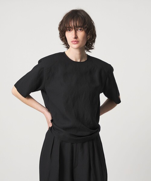 シャツ/ブラウス(長袖/七分) 6(ROKU)CUPRA DRESS LONG SLEEVE SHIRT 6（ロク）の「＜6(ROKU)＞CUPRA DRESS LONG SLEEVE SHIRT/シャツ